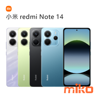 小米 redmi Note 14 1 億畫素AI 鏡頭, 33W快速充電5500mAh 大電量, MediaTek Helio ... Redmi Note 14 系列搭載AI 技術，提供一系列智慧功能，讓您隨時隨地發揮創意